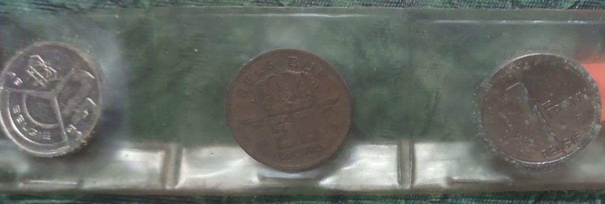 Belgium 3 Coins Used