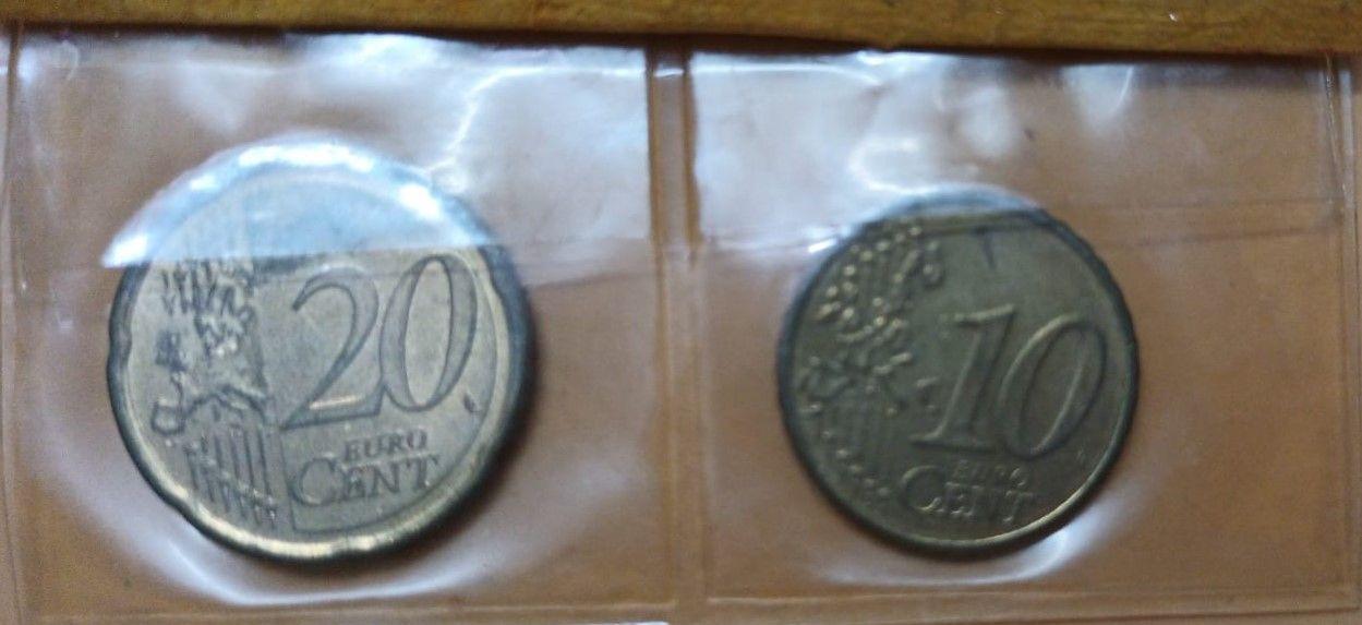 Euro 2 Cent Coins Used