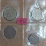 Germany 4 Coins Used