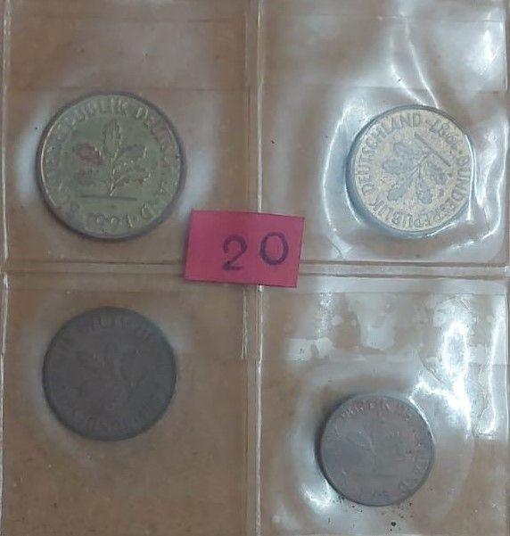 Germany 4 Coins Used