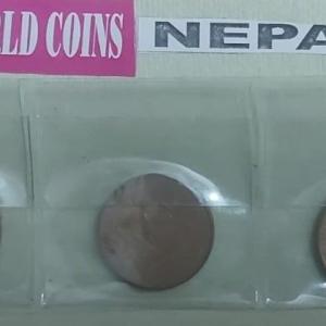 Nepal Coins -3 Coins Used