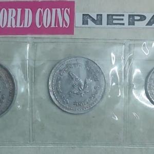 Nepal Coins -3 Coins Used
