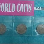 Nepal Coins -5 Coins Used