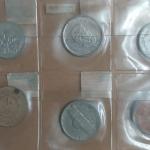 SET OF 6 Used Coins -UAE, Canada, Australia, German, USA, Kuwait