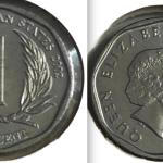 East Caribbean States 1 Cent 2002 Queen Elizabeth II - UNC - Coin