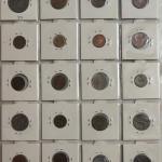 World Foreign Coins Collection Lot 20 Different Countries With Coin Holders