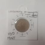 India - 2014 - 5 Rupees-Centenary of Komagata Maru Incident Hyderabad Mint 11.30 clock Rotation Error Coin Used
