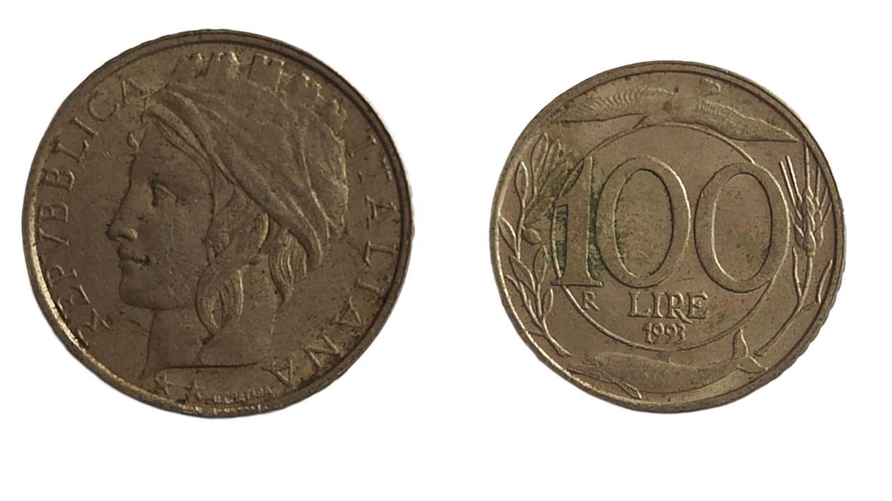 Italy - 1993 100 Lire Used coin