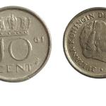 Netherlands 10 cent 1961 - coin Used