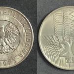 Poland 20 Zlotych White-Tailed Eagle 1973 Coin UNC