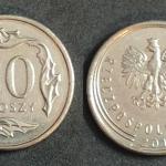Poland 20 White-Tailed Eagle Groszy 2017 UNC Coin