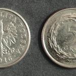 Poland 2016 50 WHITE EAGLE Groszy UNC Coin