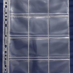 Set of 5 Coin Refills – Premium Non-Toxic PVC Sheets 2×2, 4×2 & Jumbo Coin Holders Coin Collector Storage Pages