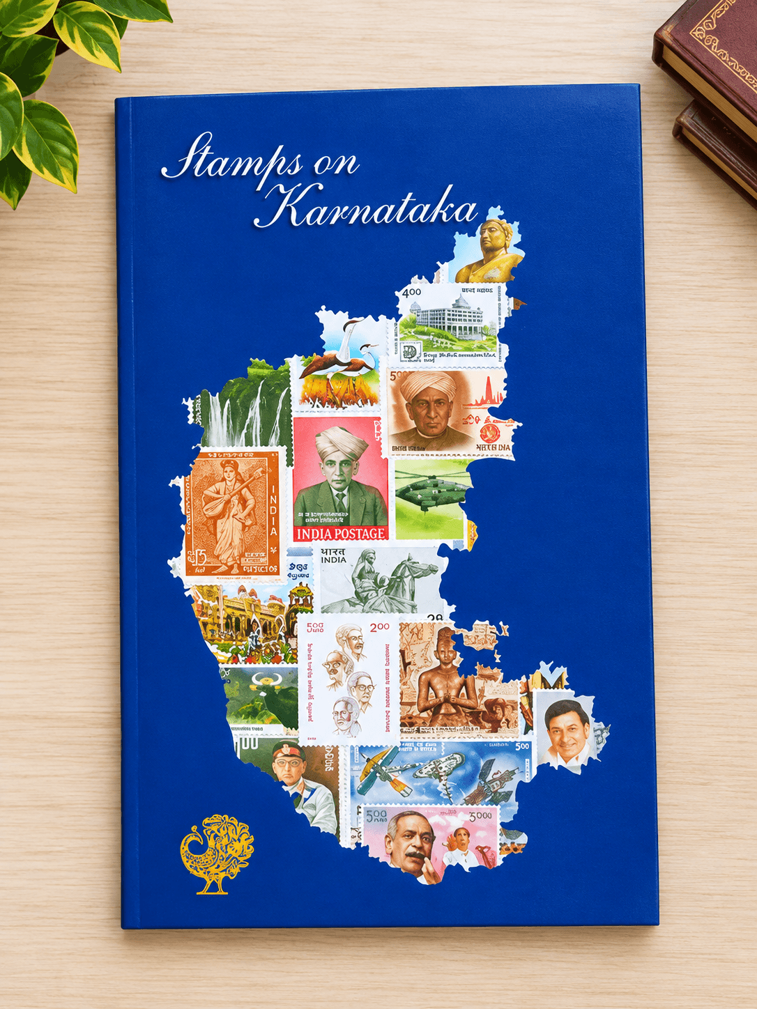 Stamps Of Karnataka Issued By Karnataka Postal Department (Book)