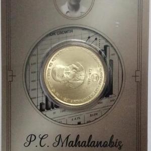 P.C MAHALANOBIS Statistician &Physicist Pioneer of Indian Statistics ATM card (Pvt)