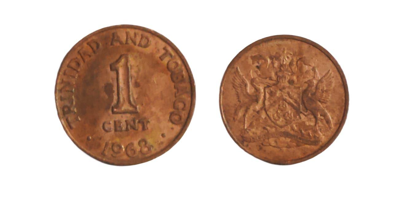 Trinidad and Tobago - 1968 1-cent coin Used