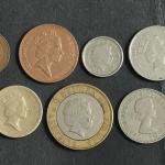 United Kingdom British Coin Collection PRE-DECIMAL and DECIMAL BRITISH COINS | "1 PENNY TO GBP 2 + VINTAGE SHILLINGS | 11 COIN SET"(no specific year guarantee)