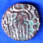 Ancient India Raja Raj Chola Chola Octopus Man Coin ANH2801
