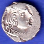 Ancient India Kshatrap Dynasty Kings Portrait Silver Coin SK719