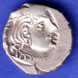 Ancient India Kshatrap Dynasty Kings Portrait Silver Coin SK719