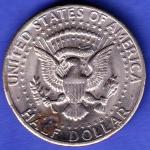 united state of america 1971 liberty half dollar coin SK169