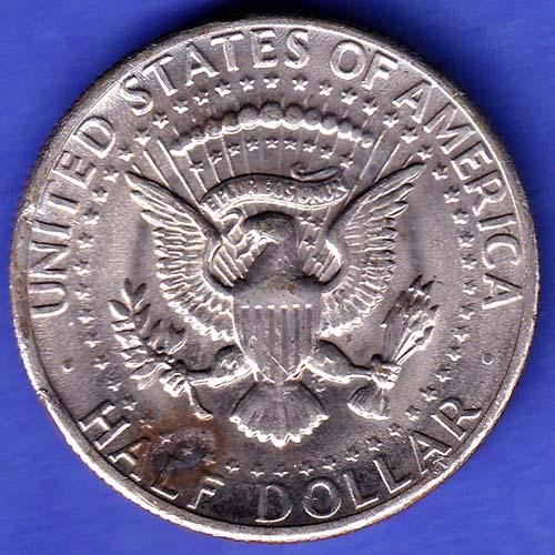 united state of america 1971 liberty half dollar coin SK169