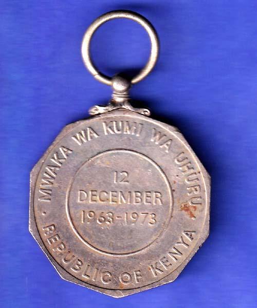 Medal : the president mzee jomo Harambee Republic of Kenya 12 december 1963 SK369