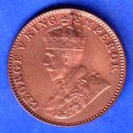 British india 1936 BOMBAY MINT George v one quarter anna copper coin SK914