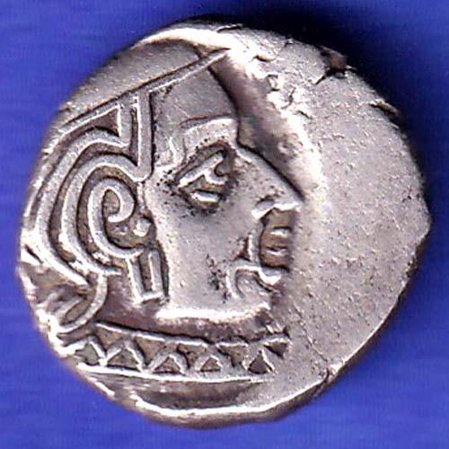 Ancient India Kshtrap Dynasty Kings Portrait Silver Coin SK170