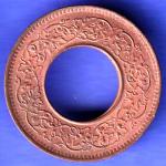 British India 1944 Lahor mint One Pice copper coin SK370