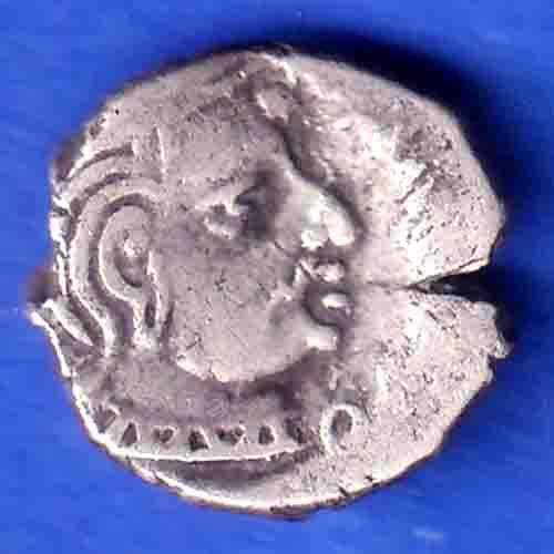 Ancient India Kshatrap Dynasty Kings Portrait Silver Coin SK824