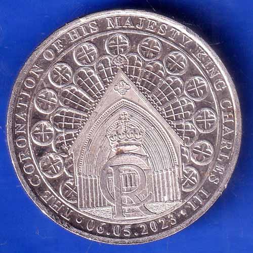 Gibraltar 2023 CHARLES III D.G. REX.F.D. HALF CROWN RARE COIN ANH2611
