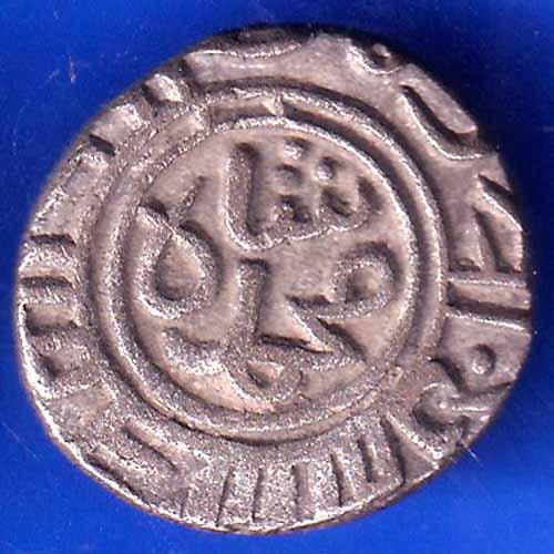 Delhi Sultan Muhammad Shah 6 Gani copper Coin ANH2019