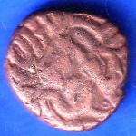 Ancient India Raja Raj Chola Chola Octopus Man Coin ANH2512