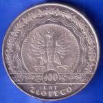 MEDAL - NUMIZMAT - 100 LAT ZŁOTEGO Z ALBUMEM DZIEJE ZŁOTEGO ANH2612