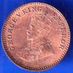 British India 1915 George V King Emperor1/12 ANNA Coin ANH2663