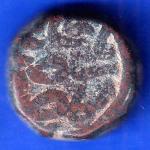 Mughals Akbar Narnol Mint One Dam Rare Copper Coin ANH3015