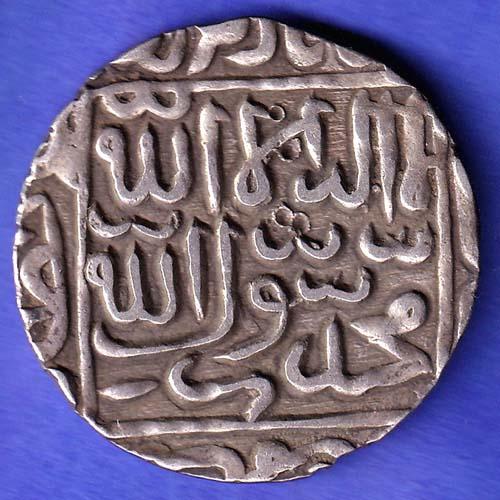 Bengal Sultan Bahadur Shah One Tanka Silver Coin SK126