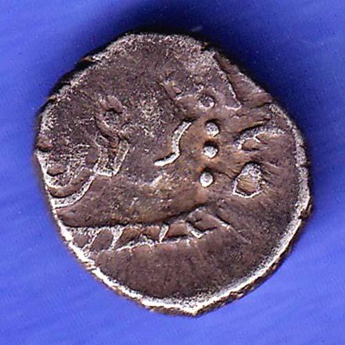 Ancient India Kshtrap Dynasty Kings Portrait Silver Coin SK622