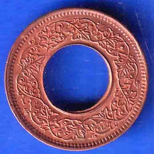 British India 1945 Bombay Mint George VI King 1 Pice Copper Coin ANH3124
