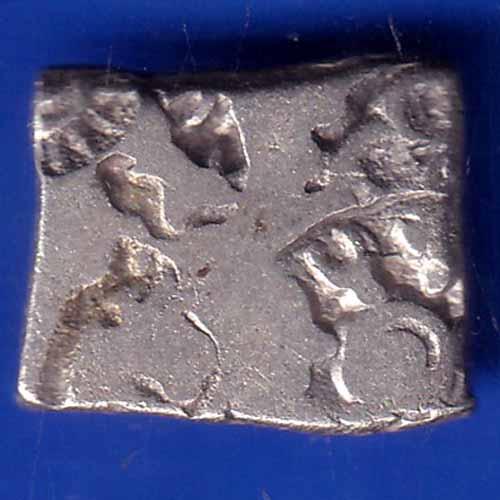 Ancient India Mauryan Period Magadh Dynasty Silver Punchmark ANH1215