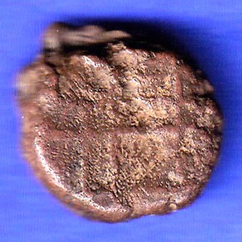 ANCIENT INDIA NAGAS OF PADMAVATI GANPATI NAGA RARE COIN HSK669