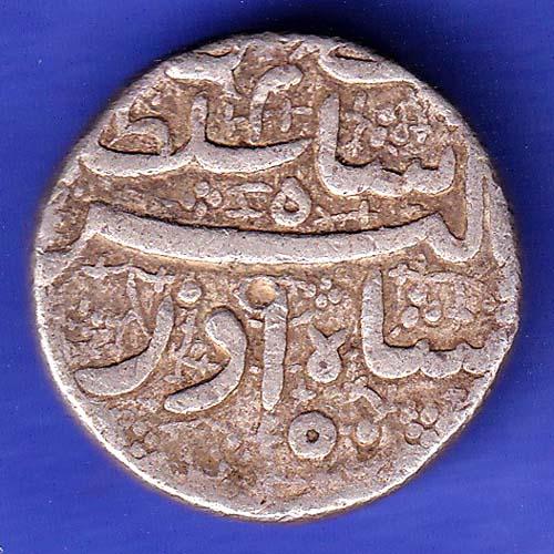 Mughals Jahangir As Salim Ahmedabad Mint One Rupee silver coin SK25