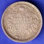 BRITISH INDIA 1944 BOMBAY MINT 1/4 RUPEE SILVER COIN SK127
