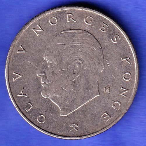 Norway 5 Kroner -  1978 Olav V NORGES KONGE HSK865