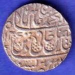Maratha Conf. Ry 34 Shah Alam Saharanpur Mint One Rupee Rare Silver Coin SK26