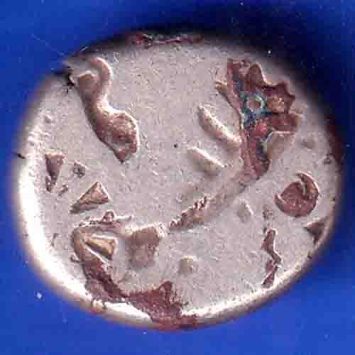 Ancient India Mauryan Period Magadh Dynasty Silver Punchmark ANH3141
