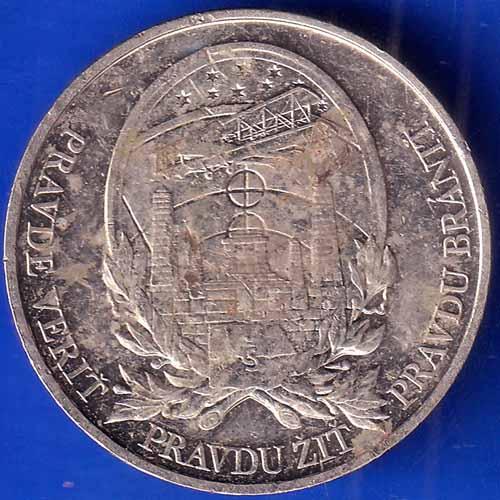 GEN. MILAN RASTISLAV STEFANIK 1919/2019 PRAVDU ZIT, VERRIT, BRANKTI WORLD COIN ANH2220