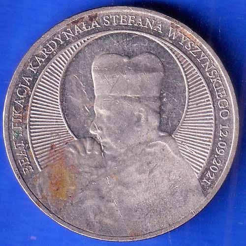 Medal Beatyfikacja Kard. Stefana Wyszyńskiego 12.09.2021 ANH2516