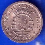 Portuguese India 60 Centavos 1959 coin ANH3018